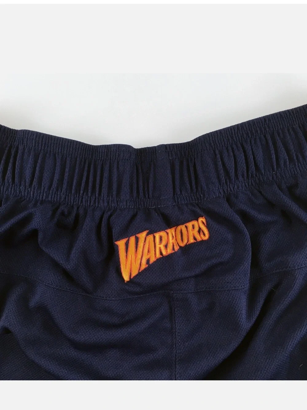 adidas Golden State Warriors Basketball Shorts SZ Large Y2K Lightning Bol